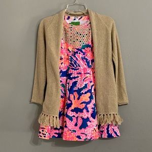 NWT Lilly Pulitzer Dress and Cardigan Set